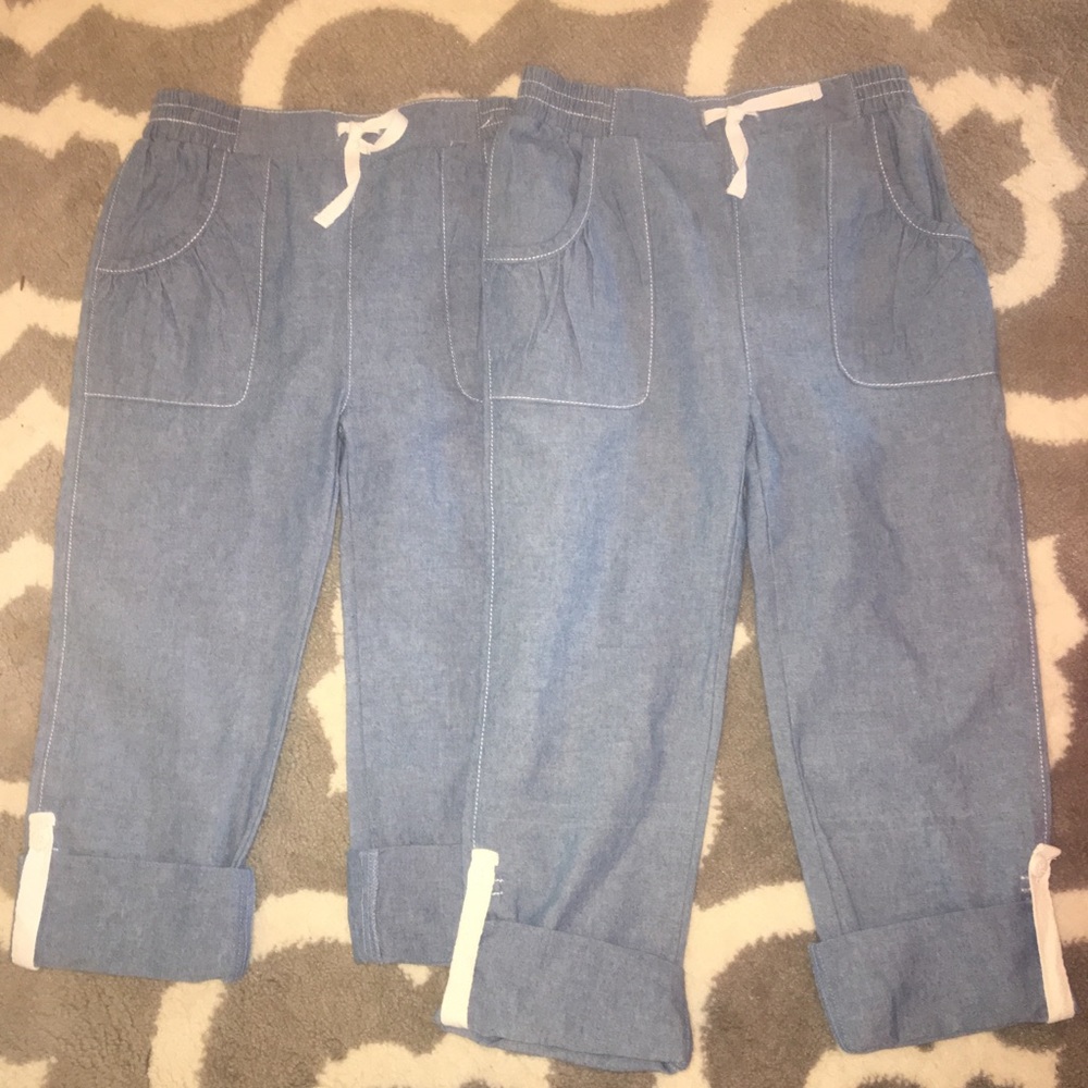Le Top girls cropped pants